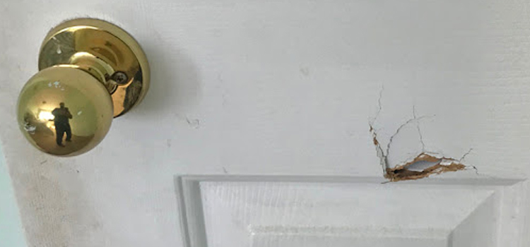 interior door hole repair Fullerton